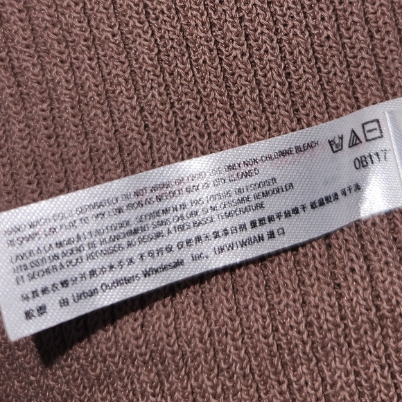 Nwt‎ free people tan oversized tie sweater size small - Picture 5 of 6